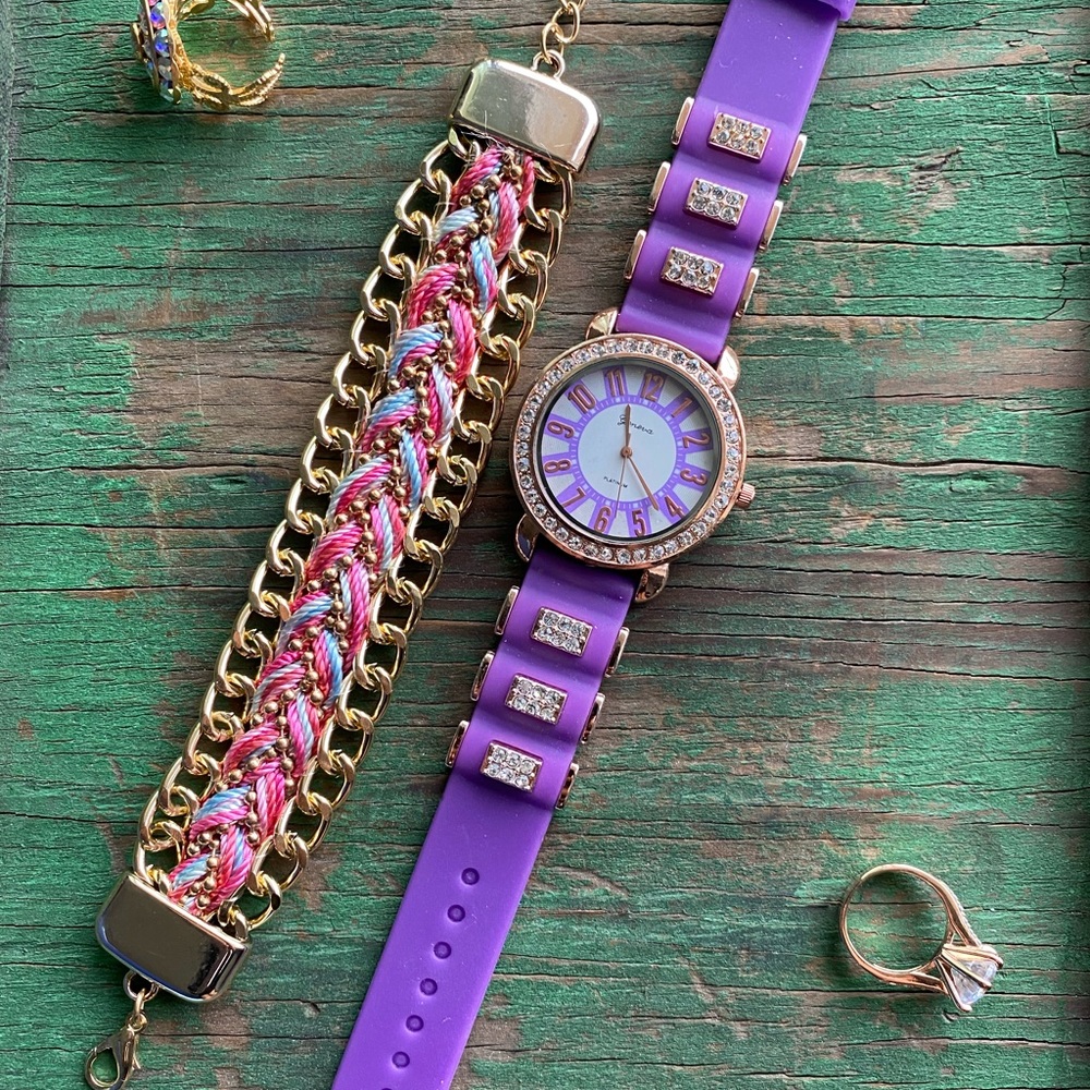 PURPLE MATCHING SET